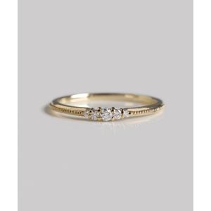 e.m.（イーエム） 指輪 リング SILVER925ブルーダイヤ印台ピンキー