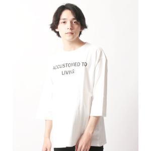 tシャツ Tシャツ メンズ プリント7分袖BIGロンT カットソー｜zozo