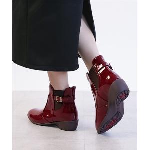 レインシューズ ALL WEATHER / ベルト使い サイドゴアレインブーツ