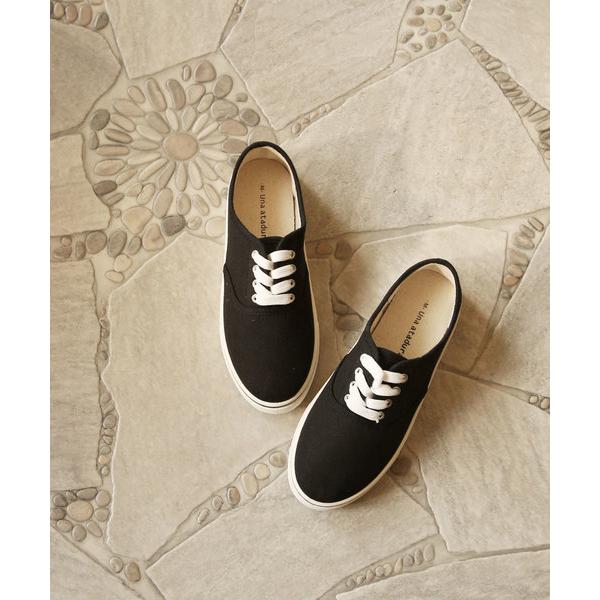 スニーカー シンプル デッキシューズ ローカット スニーカー レディース