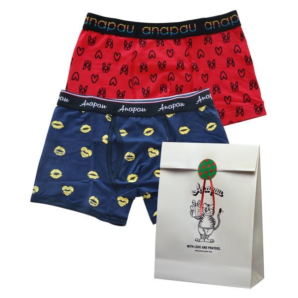 ボクサーパンツ SiNCERE WEB限定 「anapau/アナパウ」ボクサーパンツ 2枚セット ラ...