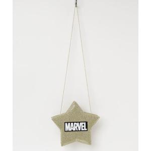 ショルダーバッグ バッグ レディース Disney Lifestyle Collection (MARVEL) MARVEL ロゴ スターポシェット｜zozo