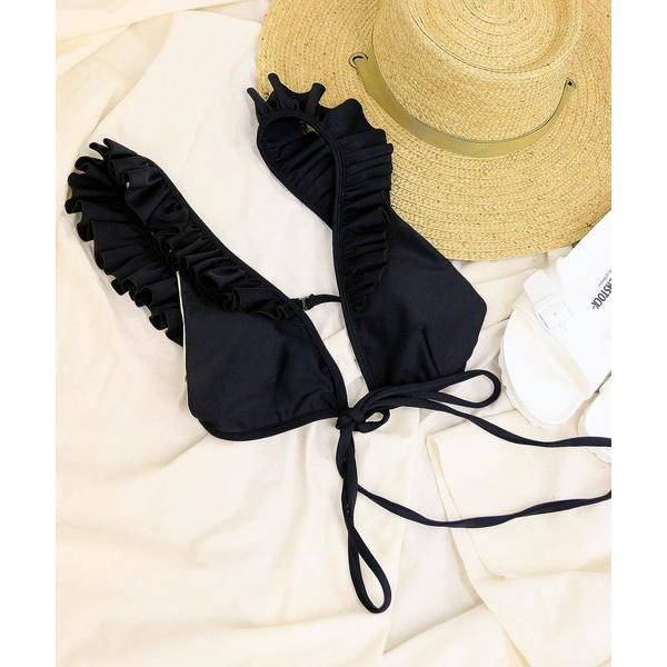 水着 SAINT HELENA セントへレナ / FRILLED HALTER TOP フリルホルタ...