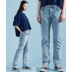 パンツ デニム ジーンズ LEVI'S(R) MADE ＆ CRAFTED(R) 501(R) FOR WOMEN BLUE GULF｜zozo