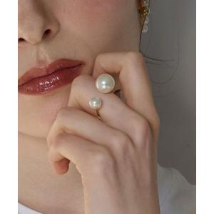 Ritomo De Ricco 指輪 リング サイズフリー 天然淡水バロックパール