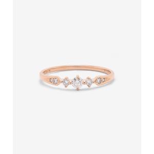 4℃（ヨンドシー） リング K10 ピンクゴールド ホワイトゴールド