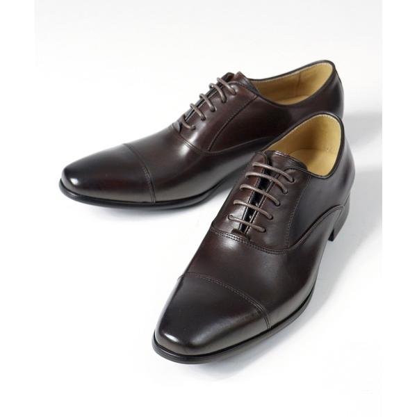 ビジネスシューズ SARABANDE  / ビジカジレザーシューズ　バッファローカーフ内羽根シューズ...