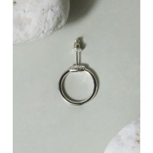 e.m.（イーエム） バングル SILVER925 リボンバングル/バレエコア