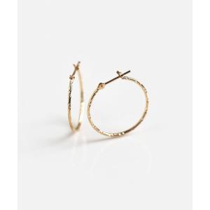cui-cui（キュイキュイ） ピアス ダイヤモンド スナップ フープ ピアス