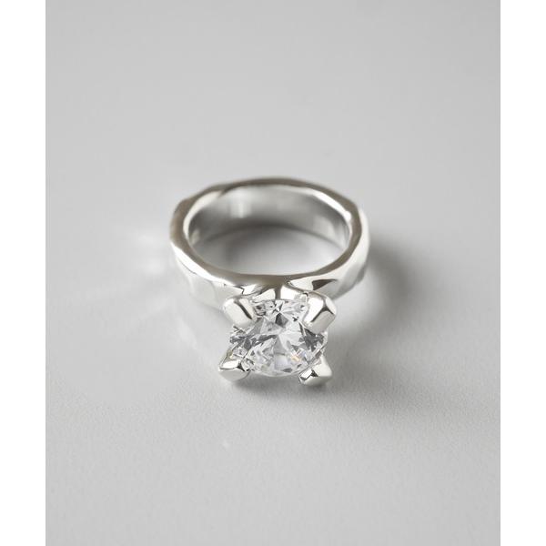 指輪 リング ジルコニア立て爪リング レディース