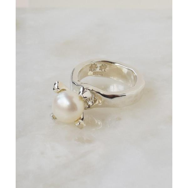 指輪 リング パールゆれリング レディース