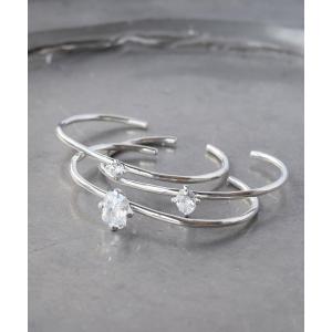 e.m.（イーエム） バングル SILVER925 リボンバングル/バレエコア