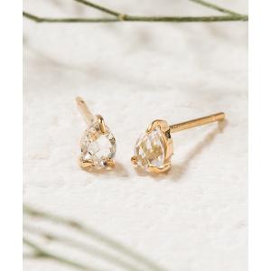 BLOOM（ブルーム） ピアス K18 イエローゴールド しずく ピアス WEB