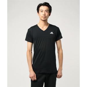 下着 adidas/アディダス　VネックTシャツ　2枚組
