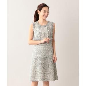 ツイードワンピース ノースリーブの商品一覧 通販 Yahoo ショッピング