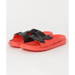 サンダル EVAバイカラーダブルベルトサンダル