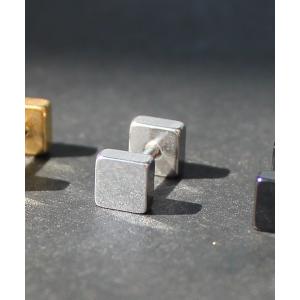 ピアス サージカル ステンレス ブロック ピアス