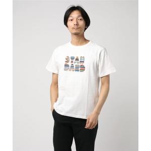 tシャツ Tシャツ grn ベイメン天竺 ロゴ刺繍Tee