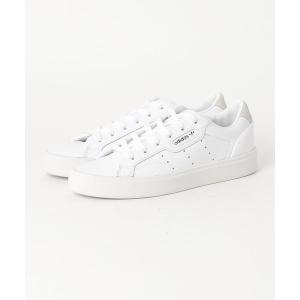 スニーカー レディース adidas アディダス ADIDAS SLEEK W  DB3258  WHT/WHT