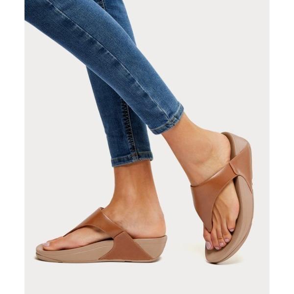サンダル LULU LEATHER TOEPOST / LULU レザー トゥーポスト サンダル レ...