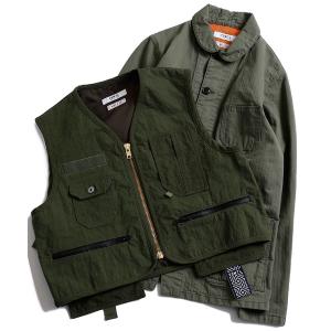 FDMTL（ファンダメンタル） ジャケット FDMTL PATCHWORK COVERALL 3YR