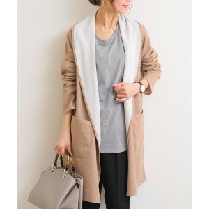 カーディガン リバーシブルトッパーコーディガン