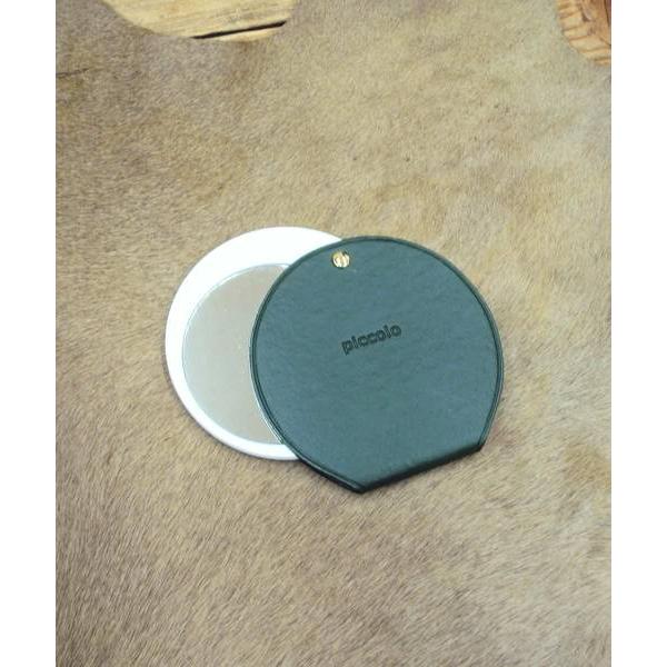 コンパクトミラー レザーミラー/#HG-010