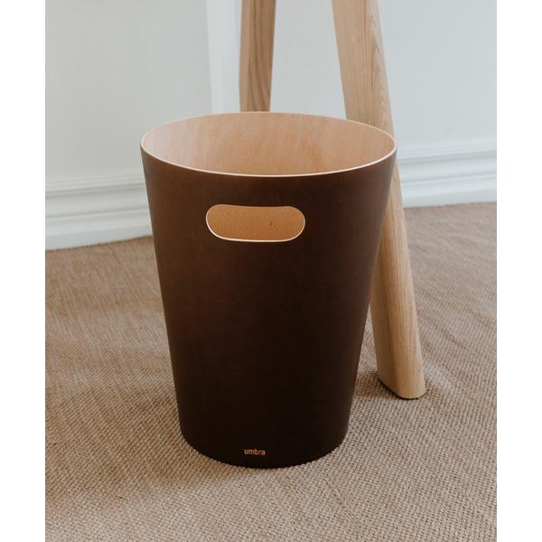ゴミ箱 ダストボックス Umbra/ウッドロウカン ゴミ箱 ライトエスプレッソ