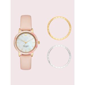 腕時計 モーニングサイド スカラップ インターチェィンジャブル トップ リング ウォッチ レディース