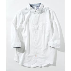 シャツ 「INASTUDIOS SELECT」綿麻ストレッチシャツ メンズ