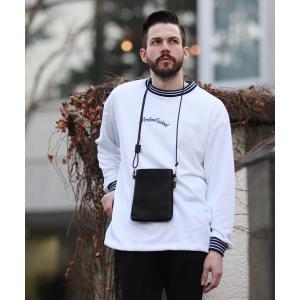 PUBLIC TOKYO 本革 レザー サコッシュ ショルダーバッグ レザーサコッシュ(FREE BLACK): : メンズ｜PUBLIC TOKYO ONLINE