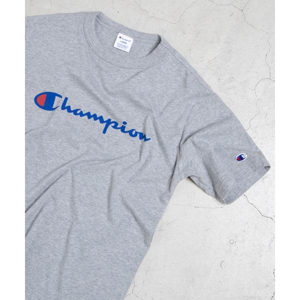 tシャツ Tシャツ メンズ WEGO/ChampionロゴプリントTシャツ