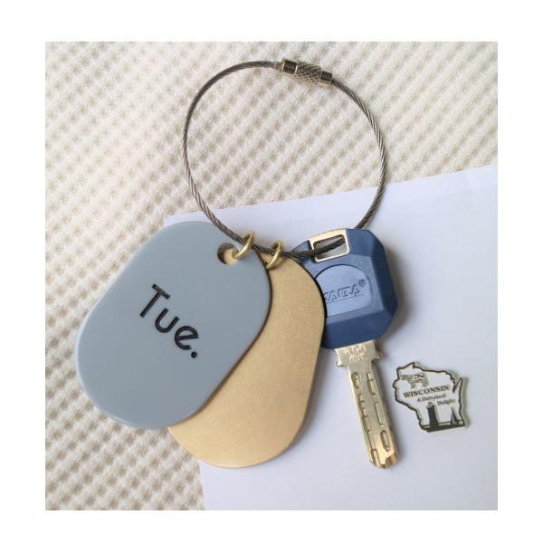 キーホルダー 「KuKuLu TOKYO」Ｗeekly KeyRing