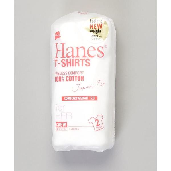 レディース tシャツ Tシャツ 「HANES/ヘインズ」ＪＡＰＡＮ　ＦＩＴ（ジャパンフィット）クルー...