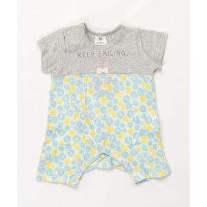 ベビー服 ハナキリカエ半袖ロンパース キッズ