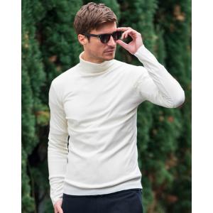 ニット fine wool turtle