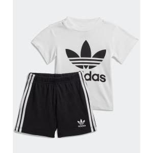 ジャージ キッズ 半袖Tシャツ＆ショーツ 上下セットアップ 「SHORTS TEE SET」 夏服 / アディダスオリジナルス adidas Orig｜zozo