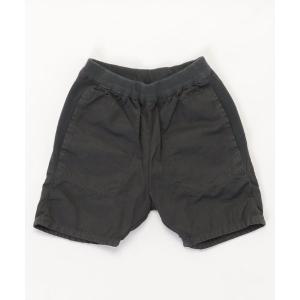 パンツ オーバーダイサイドリブショートパンツ
