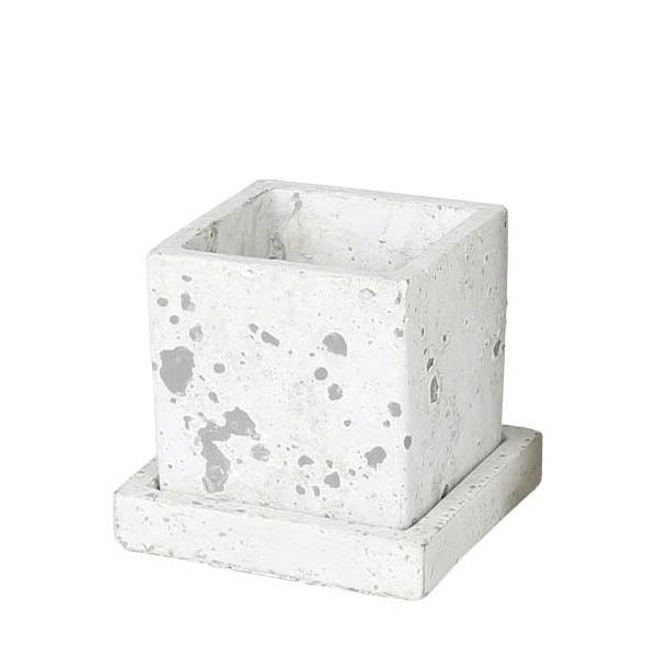 花瓶 SOLID PLANTER CUBE S/3号 植木鉢