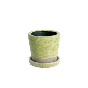 花瓶 COLOR GLAZED POT/3.5号...の商品画像