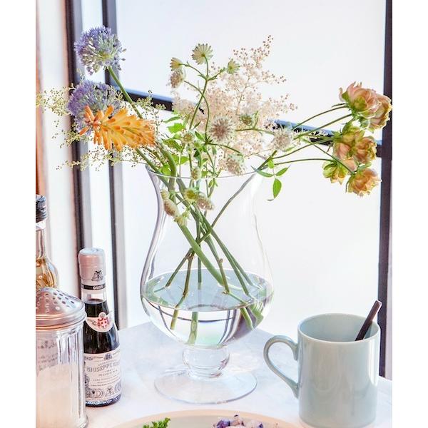 花瓶 GLASS VASE ''CONSTRICCION'' S/ガラスベース ”コンストリクション