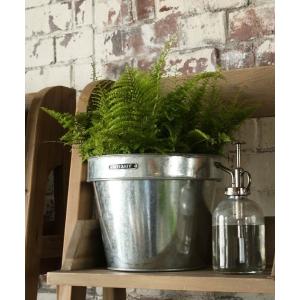 花瓶 GALVANIZED POT COVER 18 /ガルバナイズド ポットカバー｜ZOZOTOWN Yahoo!店