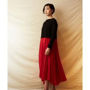 suzuki takayuki（スズキタカユキ） ワンピース flared dress
