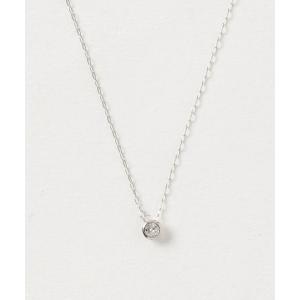 未使用 con affetto インフィニティダイヤモンドネックレス con affetto(ファッション) ネックレス Pt900/850ダイヤスクエア