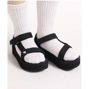 サンダル レディース TEVA FLATFORM UNIVERSAL (BLK)｜zozo