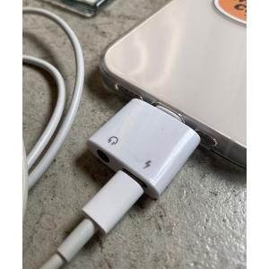 モバイルアクセサリー イヤホンジャック対応 二股アダプタ