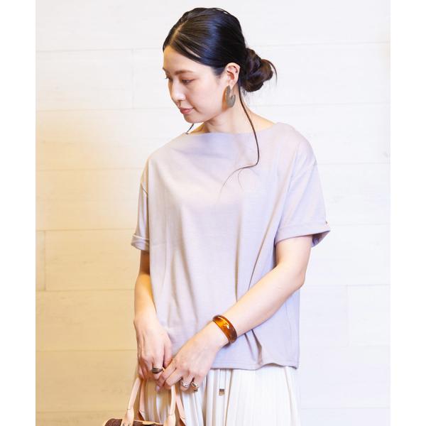 tシャツ 半袖 BID / 綿混 Cut Tee レディース