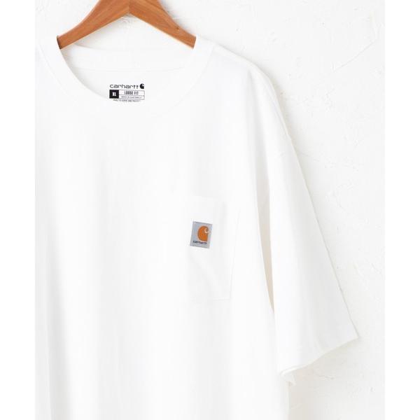 メンズ tシャツ Tシャツ カーハート ビッグシルエット Tシャツ ポケット WORKWEAR CA...