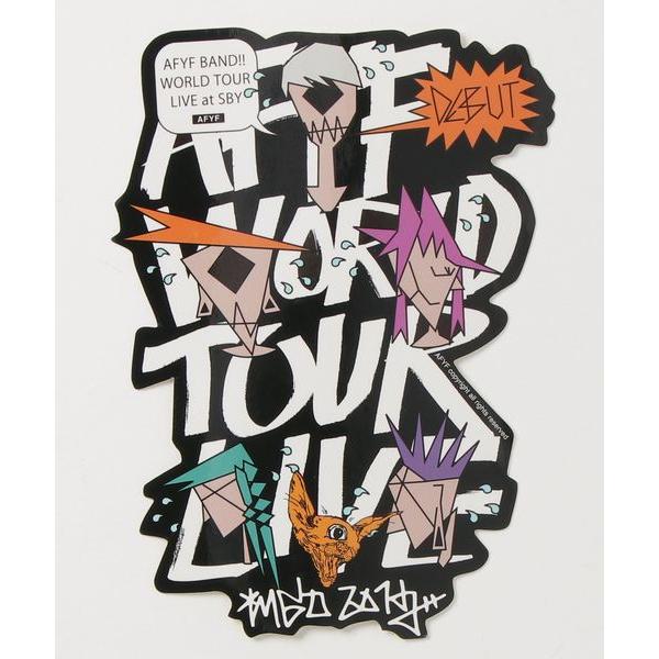 ステッカー 「AFYF」M.G. O DRAW CHARACTER BAND DECALE