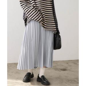 スカート アソートプリーツ Aラインウエストゴムロングスカート「チェック 小花柄 ダルメシアン コーデュロイ サテン シアー 無地」